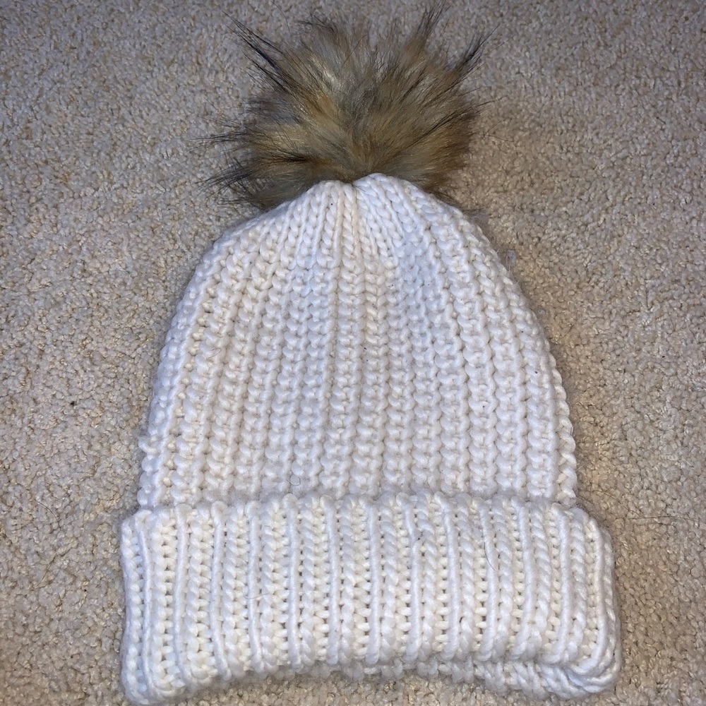 Cream hat